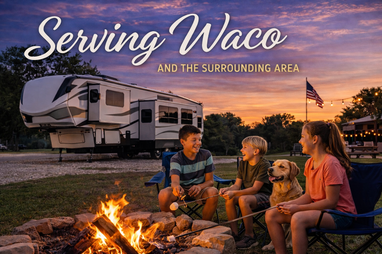 Waco and Axtell RV Park with Kids
